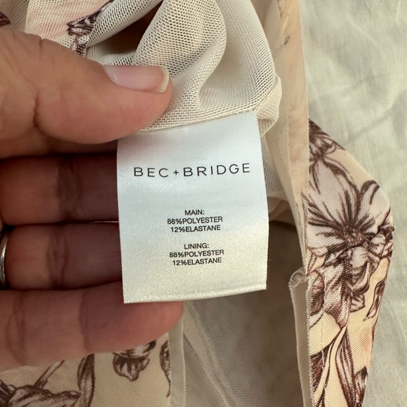 New BEC + BRIDGE     
Nova Mini Dress In Florence Floral - Picture 8 of 8